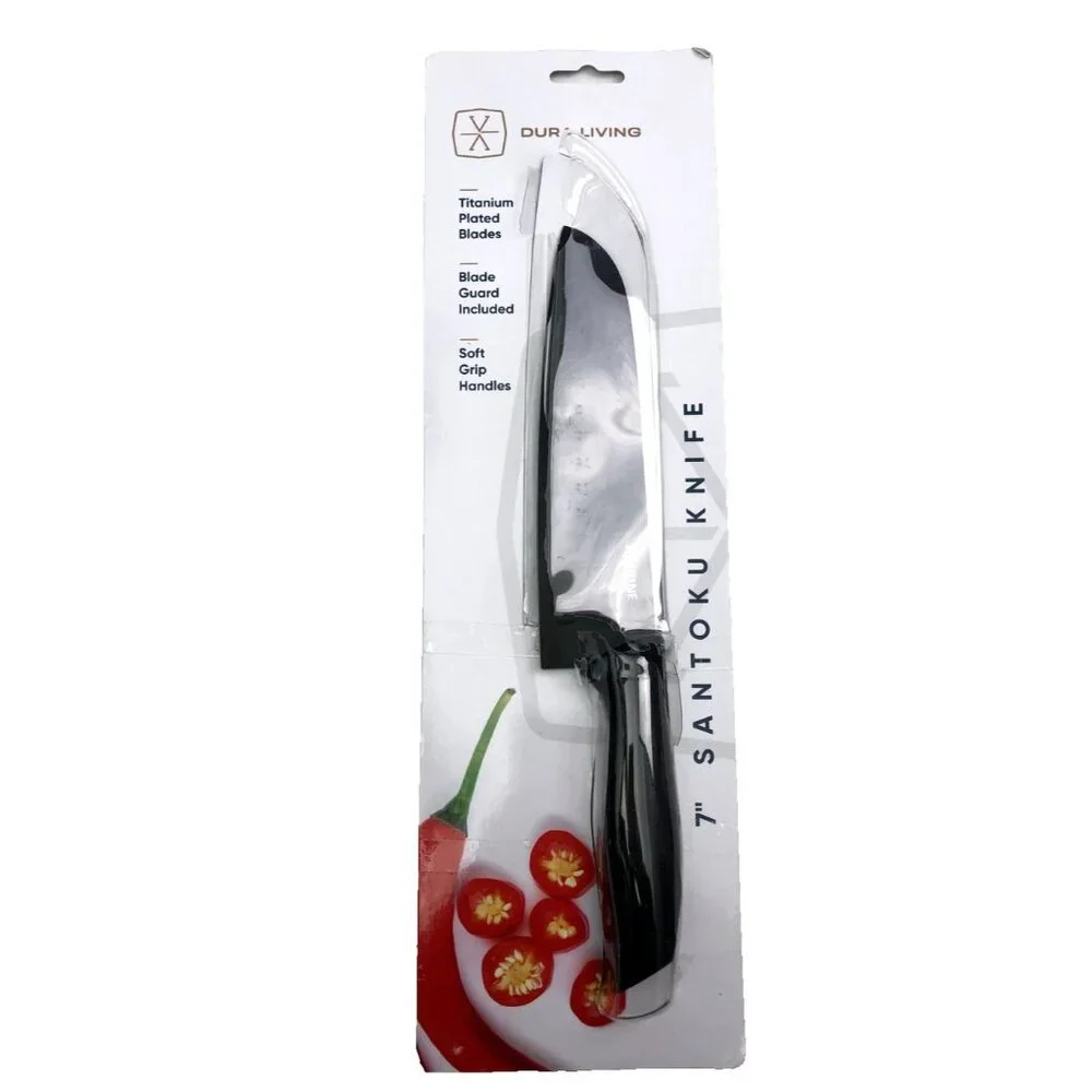 Dura Living 7’’ inch Santoku Knife High Carbon Stainless Steel
